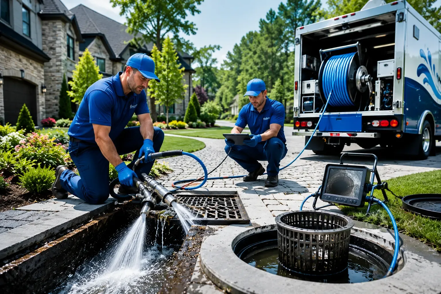 Local outdoor drain cleaning professionals in Mount Pleasant, WI