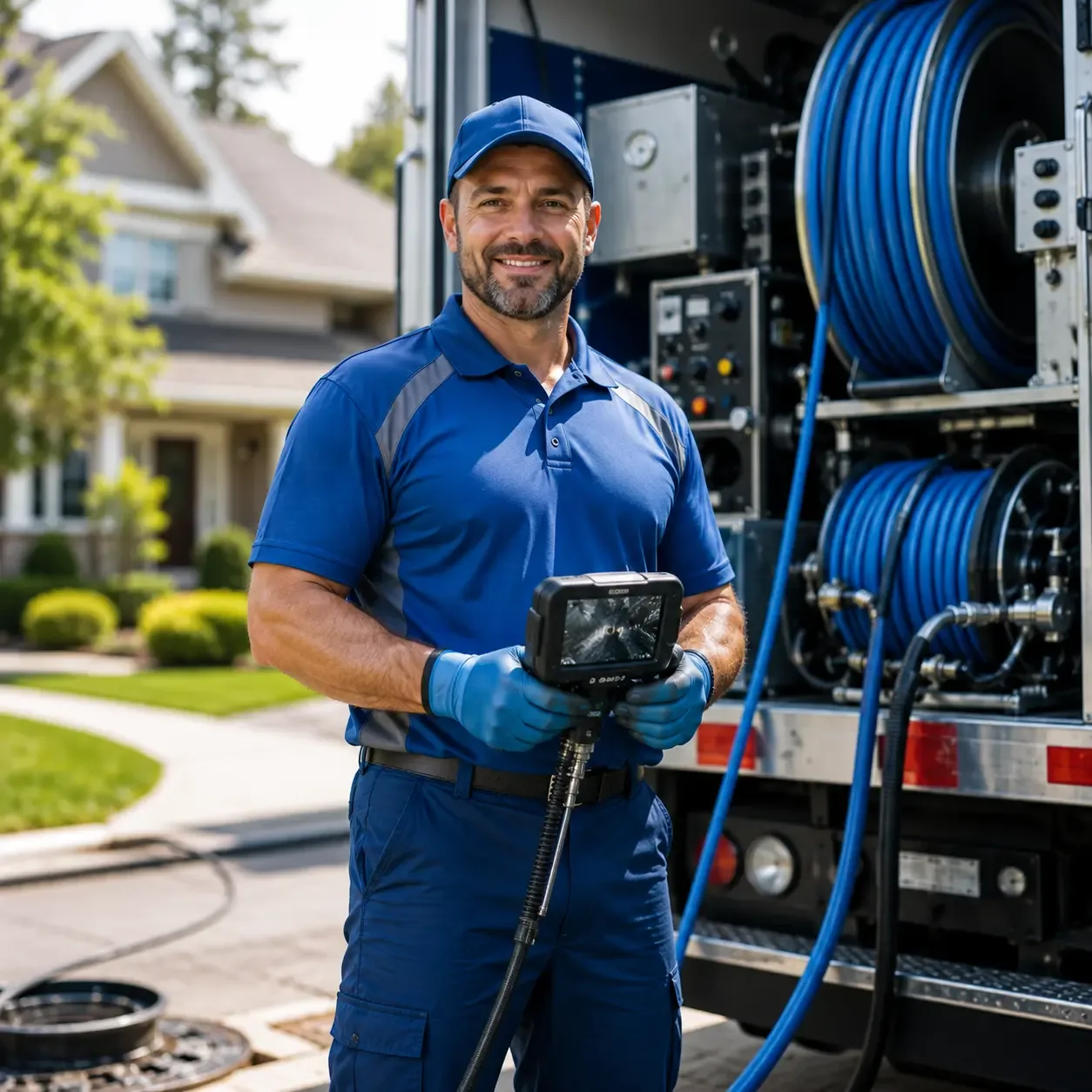 Local outdoor drain cleaning specialists in Mount Pleasant, WI
